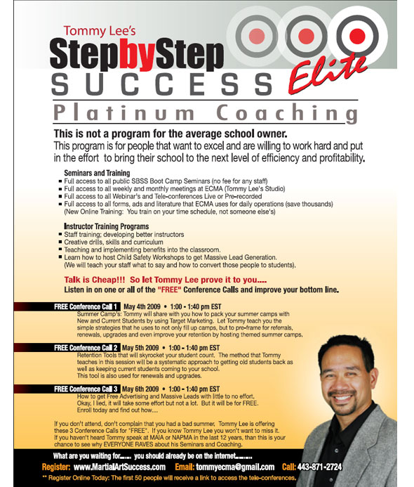 Tommy Lee's Step By Step Success